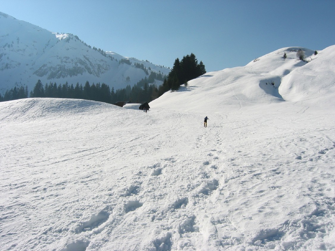 le plateau des chalets de Vigny