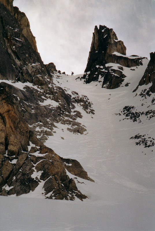 Descente du Col des Chamoix