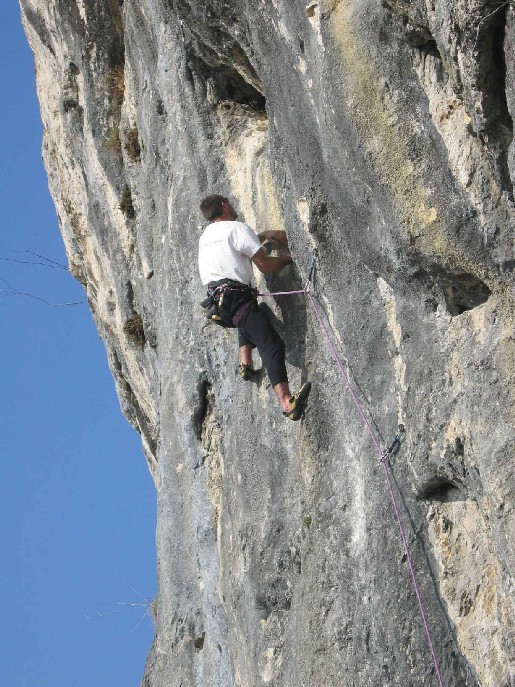 Gérald chez lui à Annecy