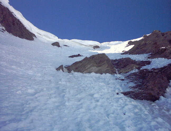 Punta del Vallone del Lupo - fastidiose cornici