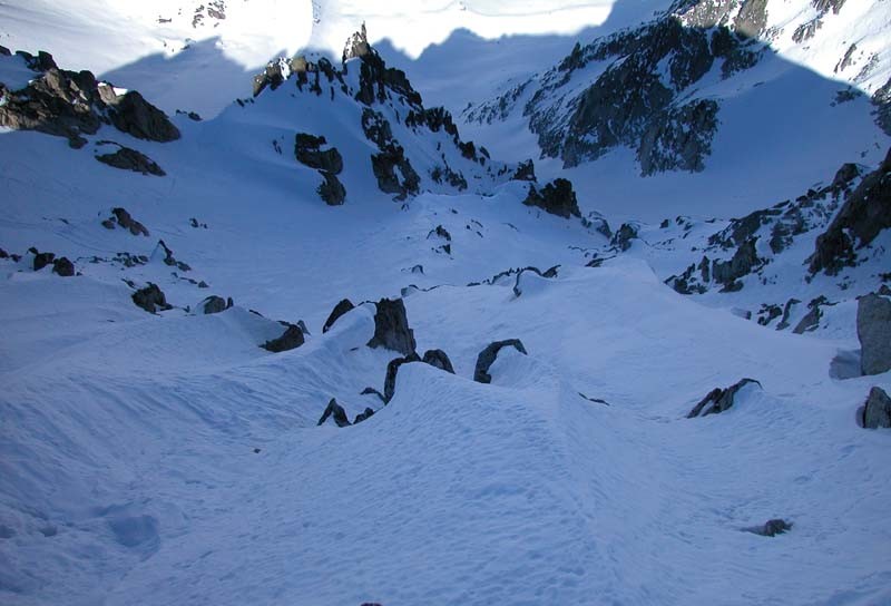 Couloir Nord de la Pointe de d'Orny