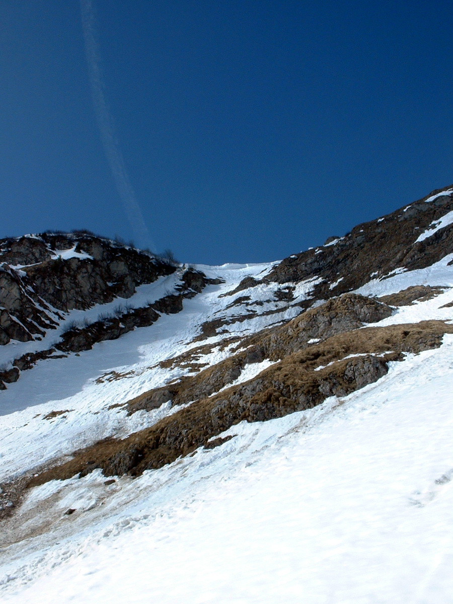 Pointe de la Chavache : Couloir E