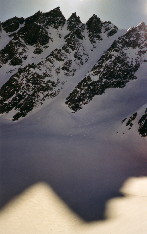 Couloir nord-est du Grand Golliat