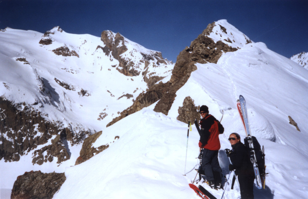 Au Col de la Montagnolle.