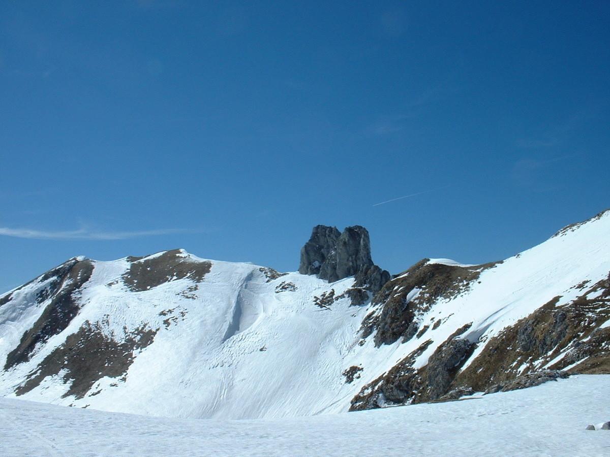 Dent du Vélan : depuis le col d'Ugeon