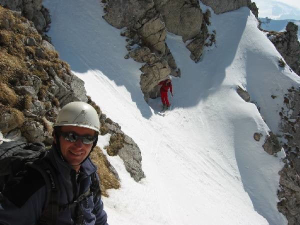 Chalune : Couloir du Thermos