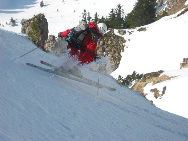 Chalune : Couloir du Thermos