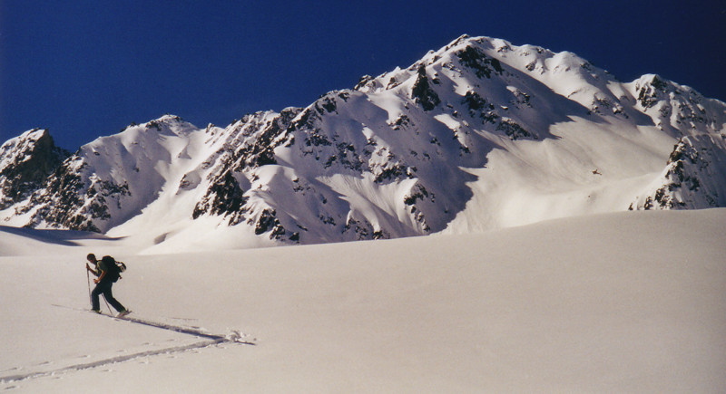 Montée au Génépi par le lac de Dru