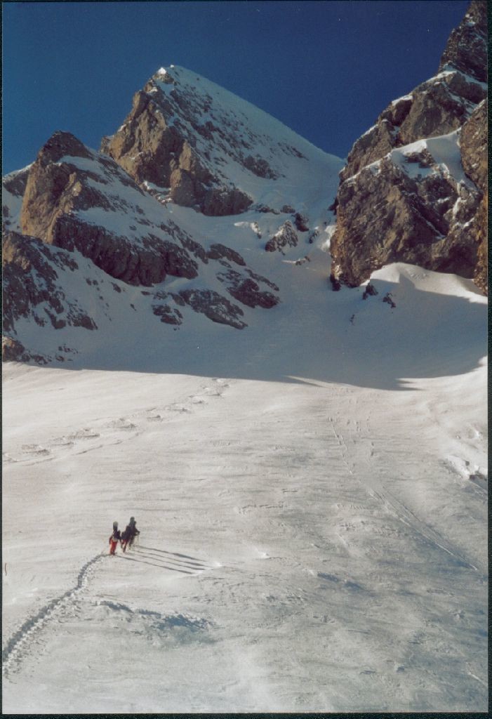 Montée au couloir Combaz