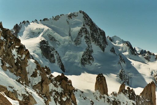 Face N de l'Aiguille du Chardonnet