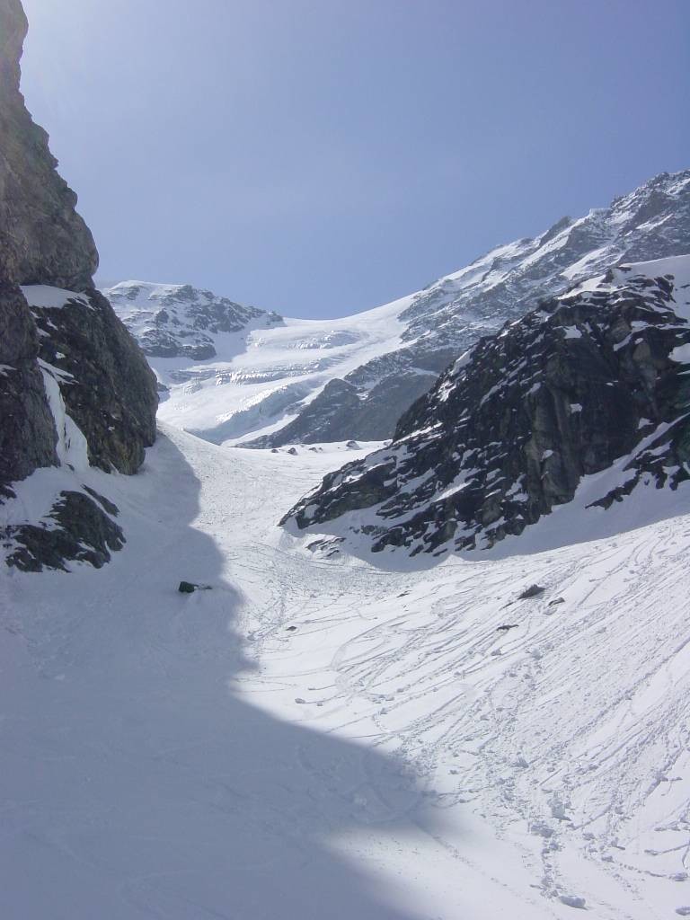 Goulet de sortie et face N de Vouasson