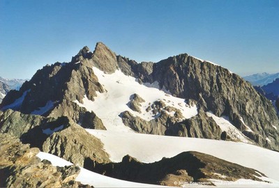 Les Agneaux, depuis le dôme du Monêtier