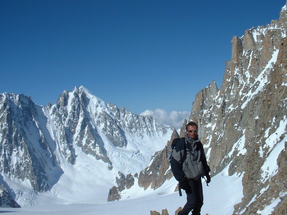 Col du Tour noir : vue sur la Verte