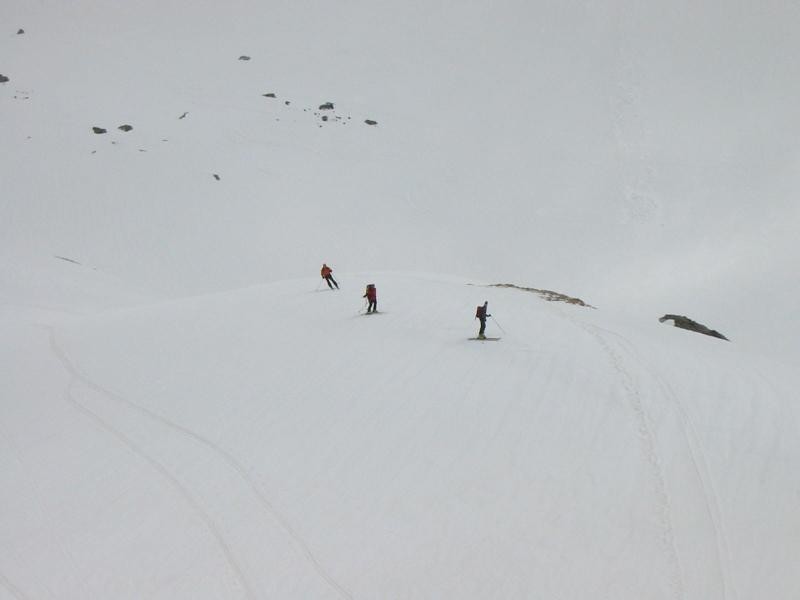 Descente du Col du Grand Fond