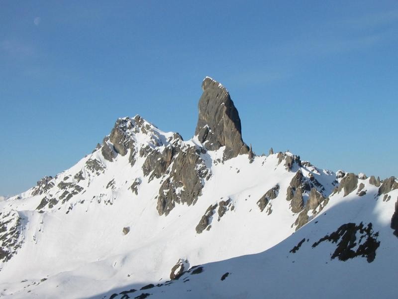 Vue sur la Pierra Menta