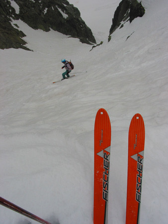 Début du Col de la Buche Jeff