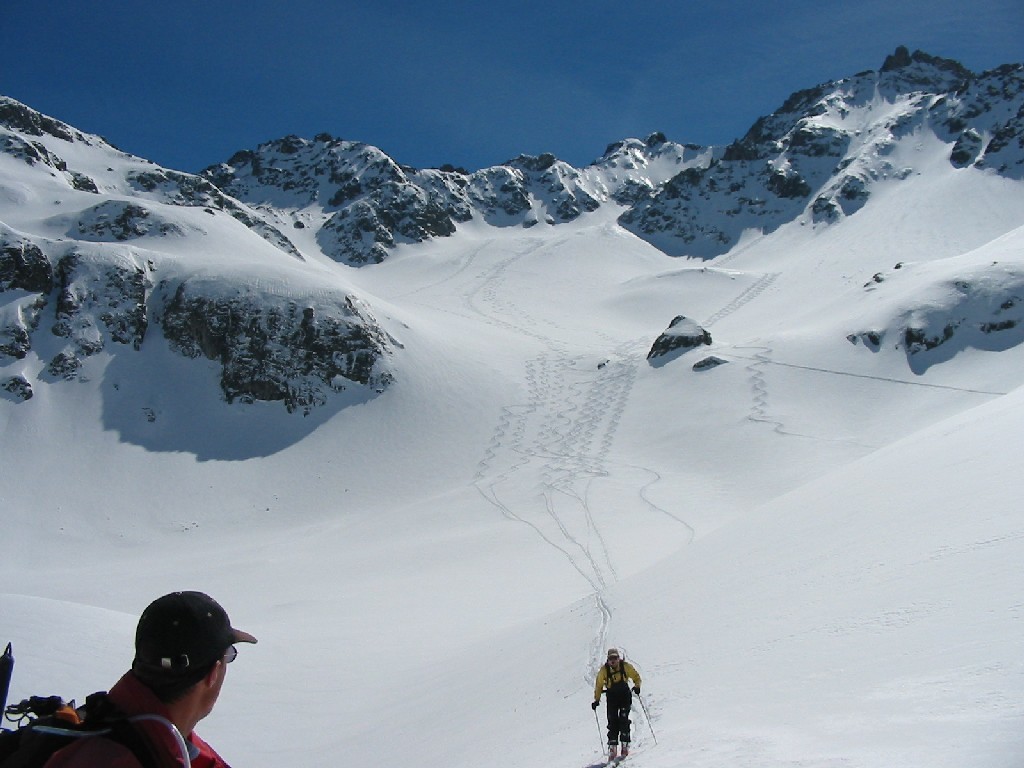 Descente de la Brêche du Frêne