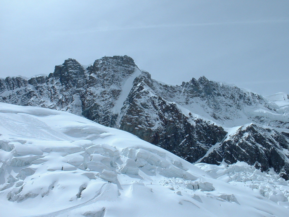 Descente du Schwarxegletscher