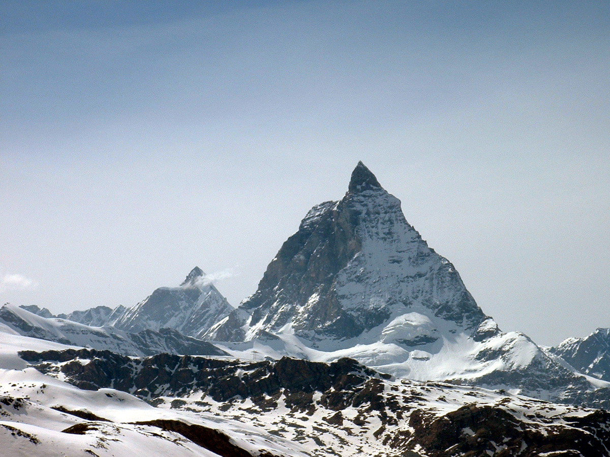 Matterhorn (Cervin) depuis la Monte Rosahütte