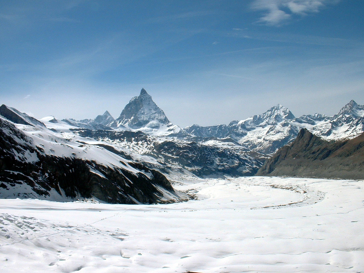 Matterhorn (Cervin) et le Grenxgletscher
