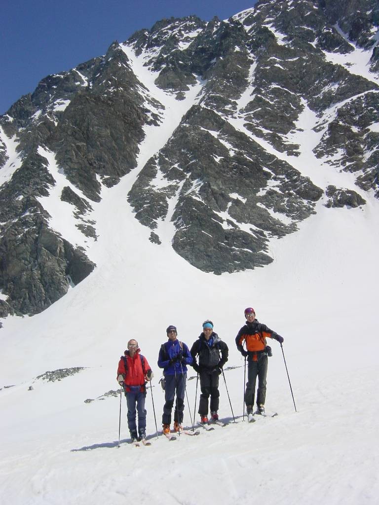 Les 4 protagonistes du couloir N du Vélan