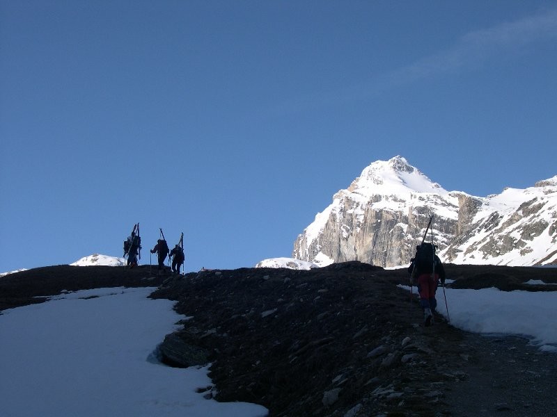 verso il rifugio Benevolo