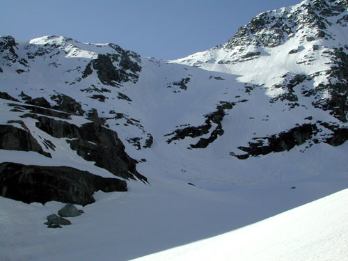 Monte Giusalet, canale nord