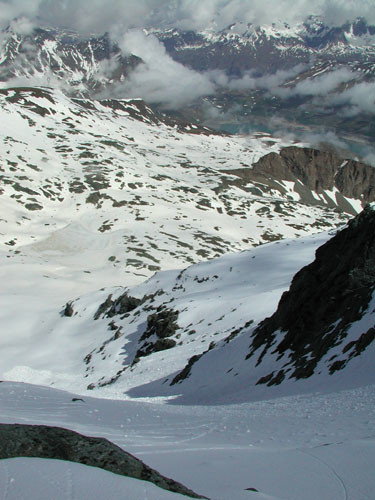 Monte Giusalet, canale nord