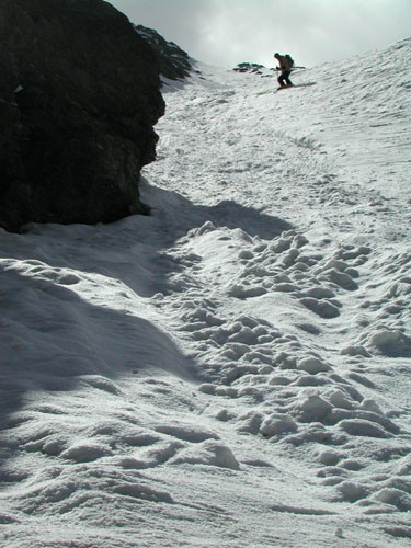 Monte Giusalet, canale nord