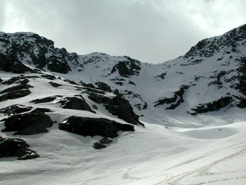 Monte Giusalet, canale nord