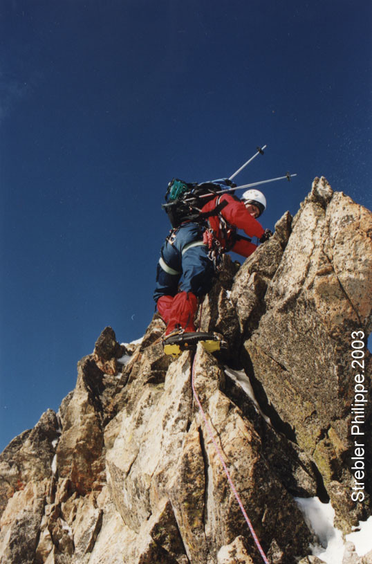 l'arête est du clapier