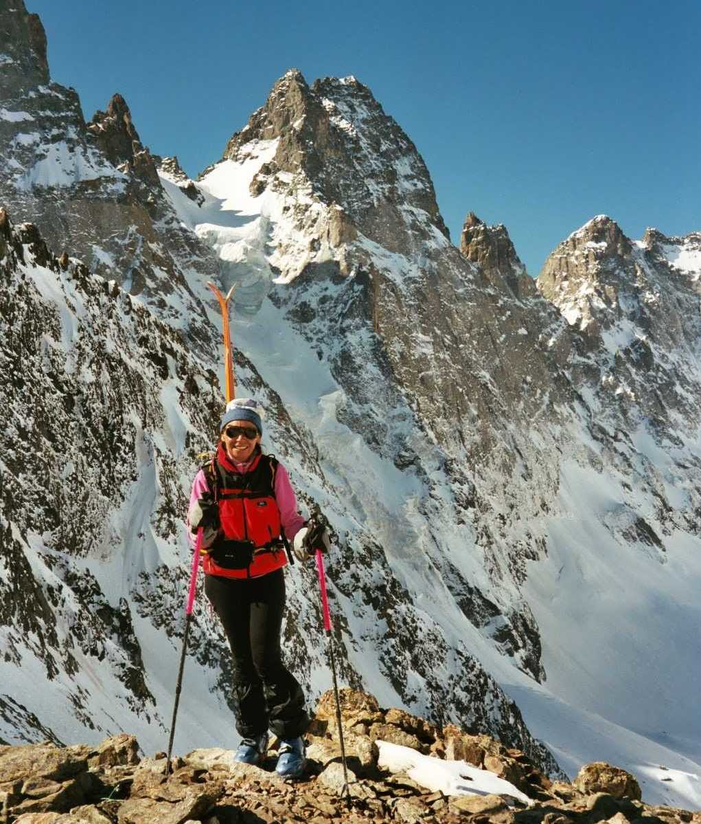l'arête finale de la Bosse de la Momie