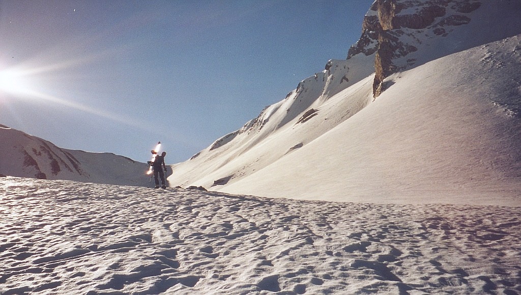 Montee au couloir Combaz