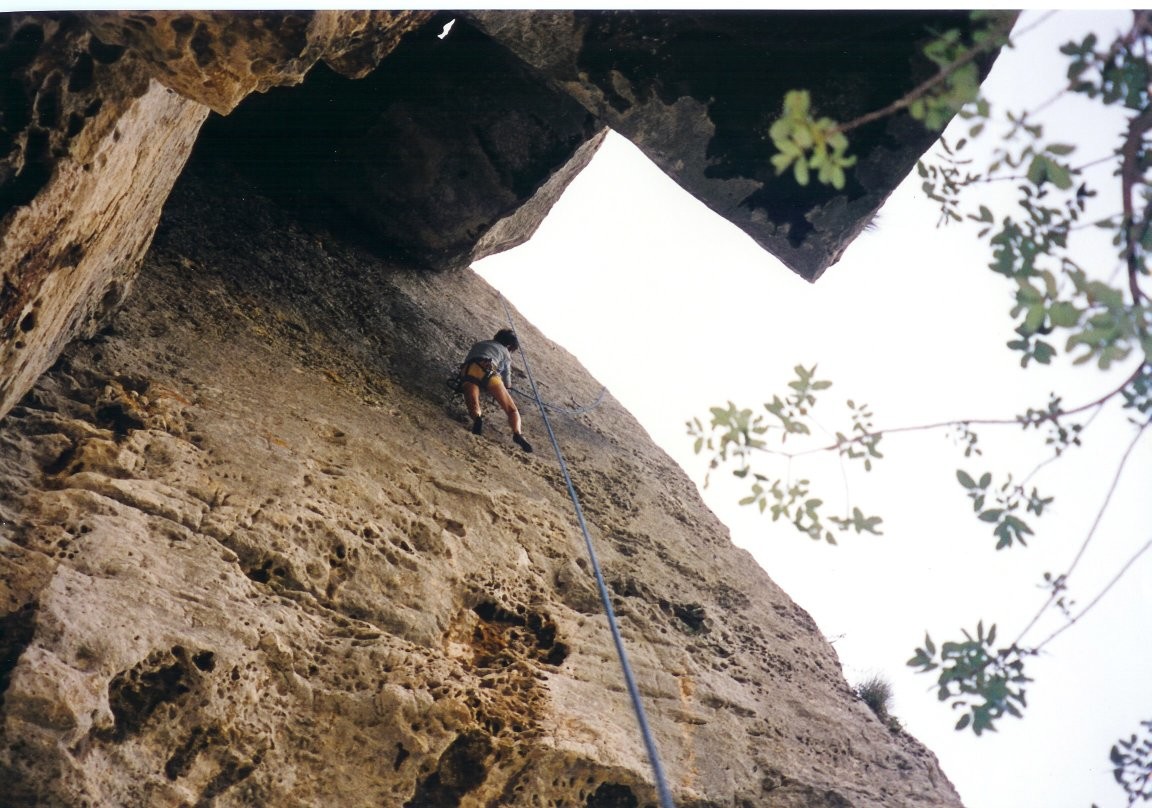 Escalade à Fontvieille