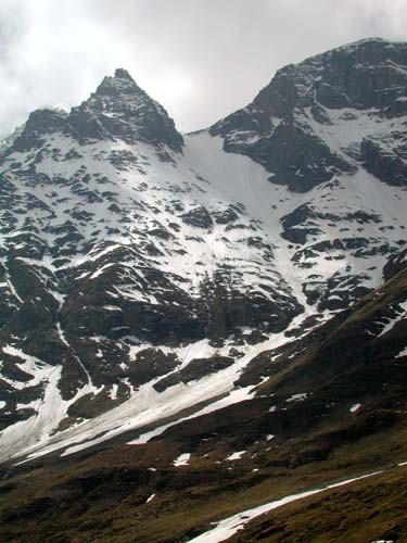 Pointe des Fallets, couloir nord