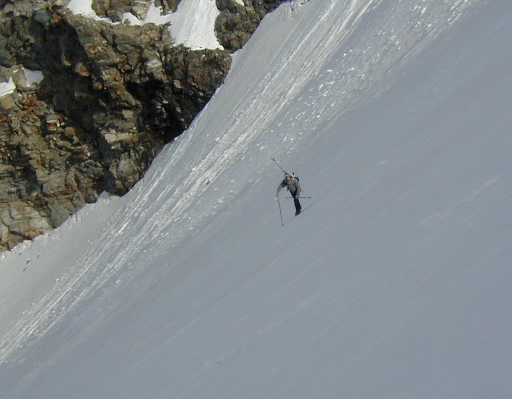 montée au col de l'Invernet (Ruitor)