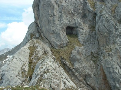 Arête avant les deux dernières longueurs Arête avant les deux dernières longueurs