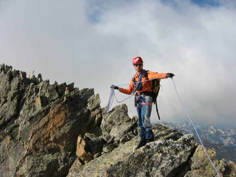 Fab sur l'arête NW de la tête de Lauranoure