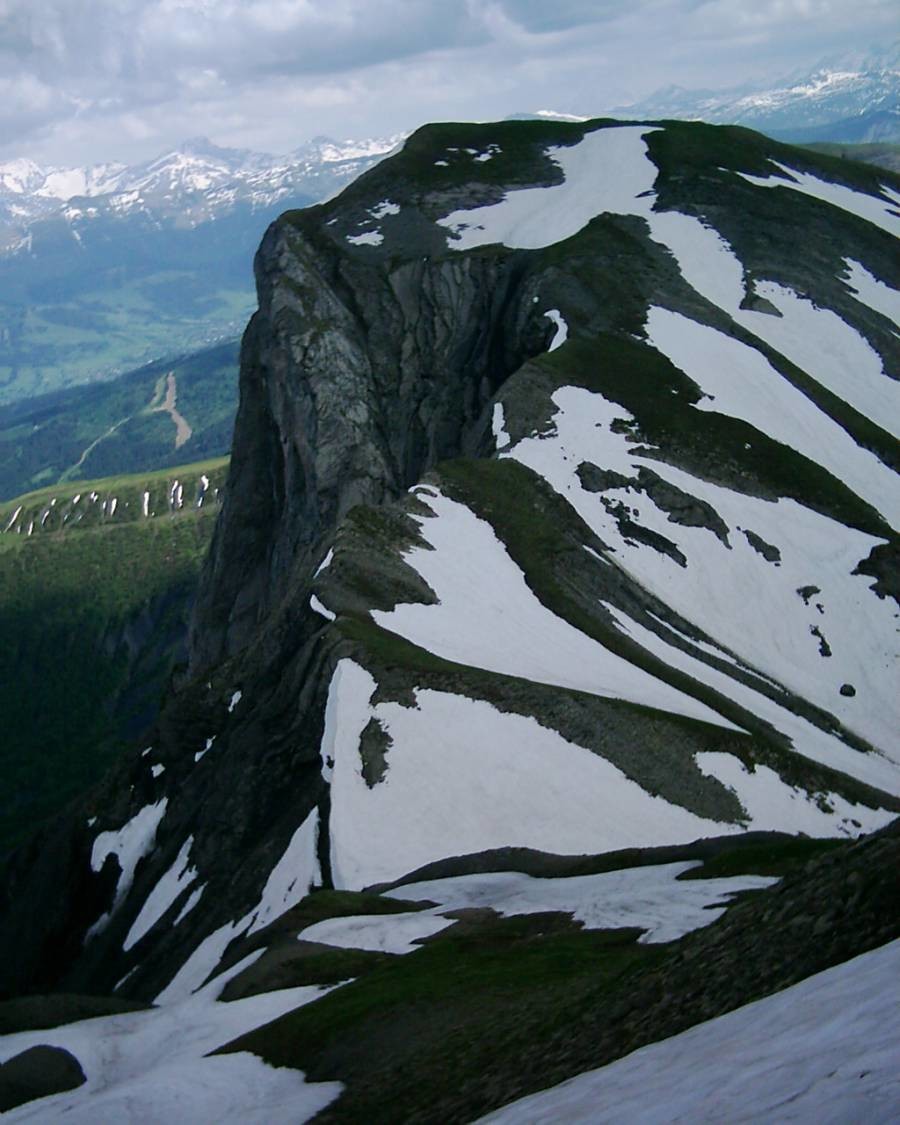 La Miaz depuis Le Col de la Grande Forclaz