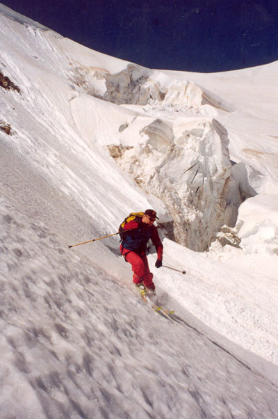 Gwachtenhorn , parete N