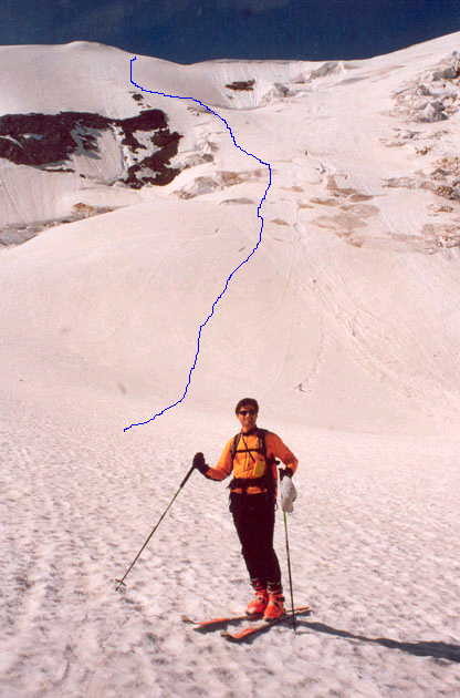 Gwachtenhorn , parete N
