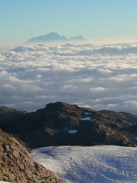 Mont-Blanc depuis le Pic de l'Etendard