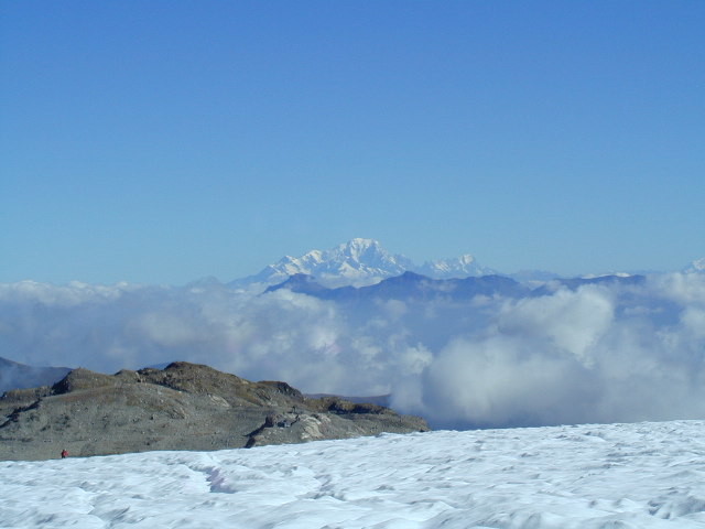Mont-Blanc depuis le glacier de St-Sorlin