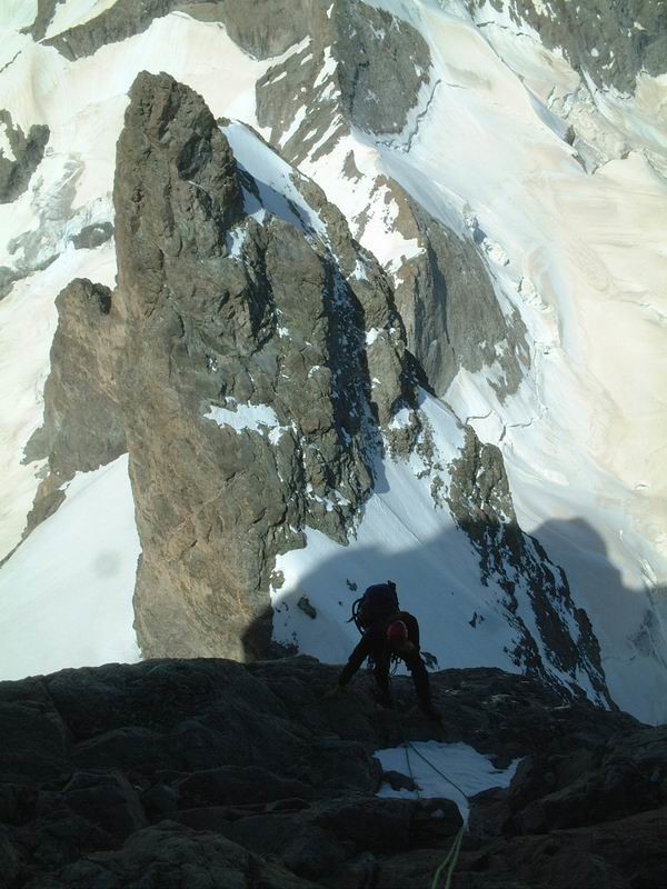 La Meije : Traversée des arêtes