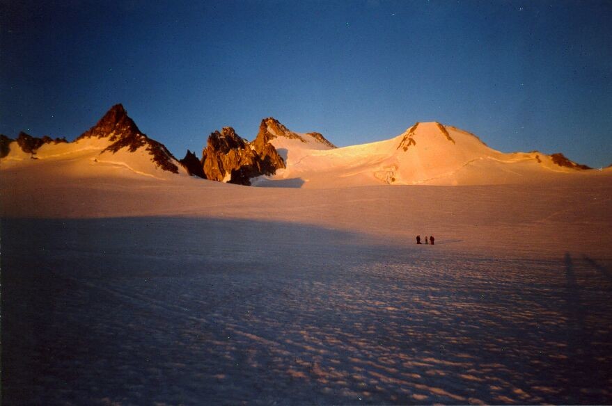 Plateau du Trient - lever de soleil