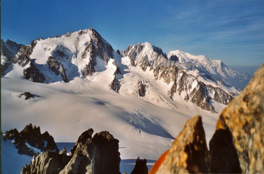 Aiguille du Tour : belle vue sur le massif