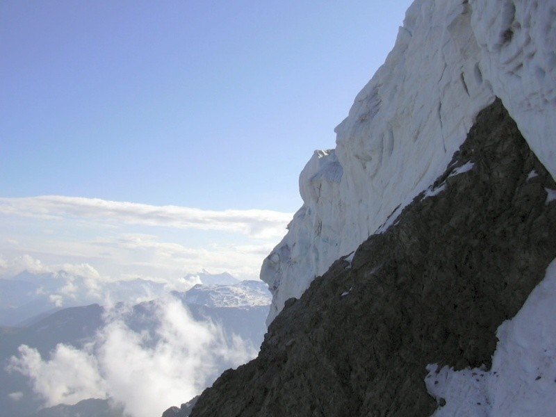 Sérac du glacier supérieur de Roche Muzelle