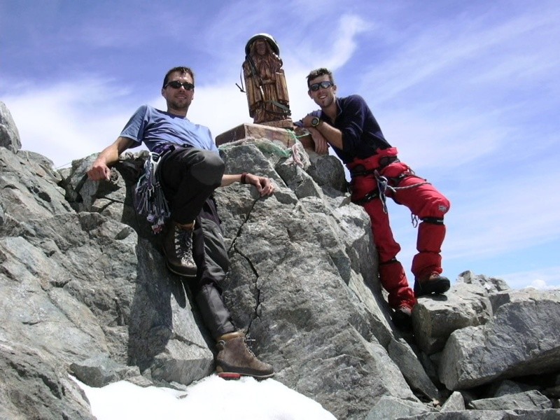 Au sommet de la reine des Ecrins
