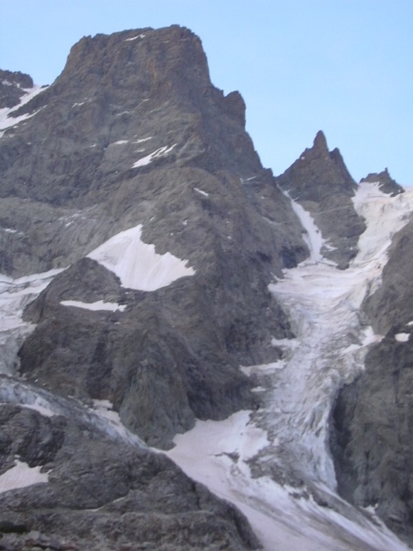 arête Nord de la Pointe Puiseux au Pelvoux