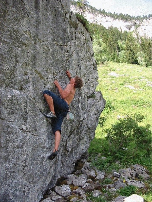 Traversée du bloc principal